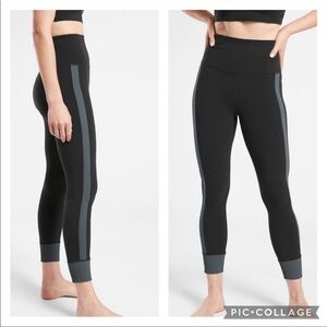 ATHLETA Elation Rib Trim Tight Leggings XS